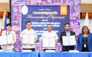 McDonald’s and TESDA collaborate for first QSR training curriculum in PH.